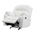 Copper Grove Sorgenfri Faux Leather Reclining Rocker Chair