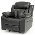 Copper Grove Sorgenfri Faux Leather Reclining Rocker Chair