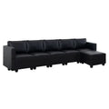 Convertible DIY Modular Sleeper Sectional Sofa Collection with Storage Seats - Perfect for Your Living Room