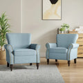 Nailhead Trimmed Living Room Armchair - Dimensions: 29.9W x 29.9H x 32.9D
