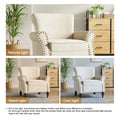 Nailhead Trimmed Living Room Armchair - Dimensions: 29.9W x 29.9H x 32.9D