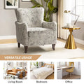 Set of 2 Samouel Contemporary Floral Wingback Armchairs by HULALA HOME