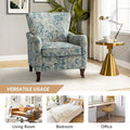 Set of 2 Samouel Contemporary Floral Wingback Armchairs by HULALA HOME