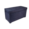 MJL Furniture Angela 8-Button Tufted Storage Bench with Trunk