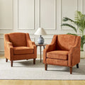 Set of 2 Lucretius Armchairs with Nailhead Trim by HULALA HOME