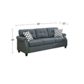 Two-Piece Sofa Set Featuring Decorative Accent Pillows