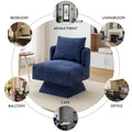 360-Degree Swivel Chenille Upholstered Accent Chairs for Living Room and Bedroom