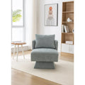 360-Degree Swivel Chenille Upholstered Accent Chairs for Living Room and Bedroom
