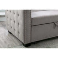 Cozy Classic L-Shaped Pull-Out Sleeper Sectional Sofa