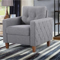 Harrad Mid-Century Modern 3-Piece Tufted Living Room Set