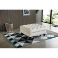 Luxurious Nola Velvet Tufted Extra-Large Ottoman