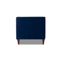 Jack 84 Mid-Century Modern Tuxedo Sofa with Decorative Bolster Pillows