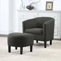Convenience Concepts Roosevelt Accent Chair with Ottoman - Stylish Seating Solution