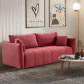 Mid-Century Modern 3-Seat Sofa – Perfect for Living Rooms, Apartments, Lounges, and Bedrooms