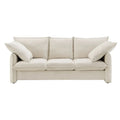 Mid-Century Modern 3-Seat Sofa – Perfect for Living Rooms, Apartments, Lounges, and Bedrooms
