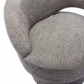 360-Degree Swivel Cuddle Barrel Accent Chairs with Plush Upholstery