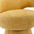 360-Degree Swivel Cuddle Barrel Accent Chairs with Plush Upholstery