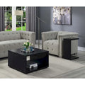 Northfield Admiral Square Coffee Table with Shelf by Convenience Concepts