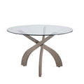 Criss Cross Dining Set Featuring Black Chairs