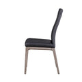 Criss Cross Dining Set Featuring Black Chairs