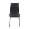 Criss Cross Dining Set Featuring Black Chairs