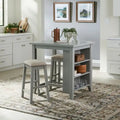Brook Creek 3-Piece Counter Height Dining Set