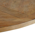 iNSPIRE Q Artisan Benchwright X-Base 48-Inch Round Dining Set