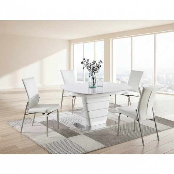 Glass 5-Piece Dining Collection