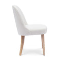 Water and Stain Resistant Boucle Polyester Side Chair
