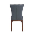 Set of 2 Contemporary Tufted Side Chairs with Sturdy Solid Wood Frame