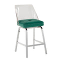 iNSPIRE Q Bold Lennox Velvet Counter Height Stools - Set of 2