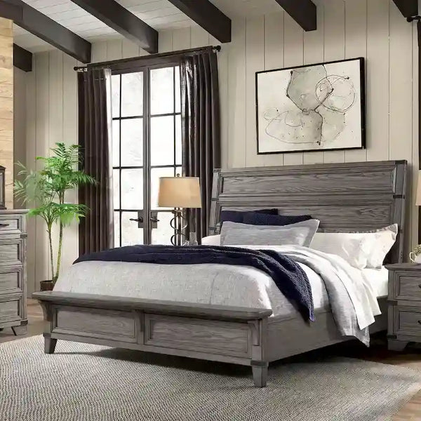 Forged Metal Panel Headboard