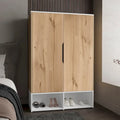 FM Furniture Rose Double Wardrobe with Hanging Rod