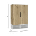 FM Furniture Rose Double Wardrobe with Hanging Rod