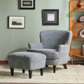 Christopher Knight Home Hartshorn Upholstered Club Chair and Ottoman Duo