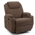 Homall Swivel Fabric Massage Recliner Chair for Living Room