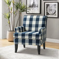 Akorda French Country Armchair with Nailhead Detailing and Sturdy Solid Wood Legs by HULALA HOME