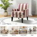 Akorda French Country Armchair with Nailhead Detailing and Sturdy Solid Wood Legs by HULALA HOME