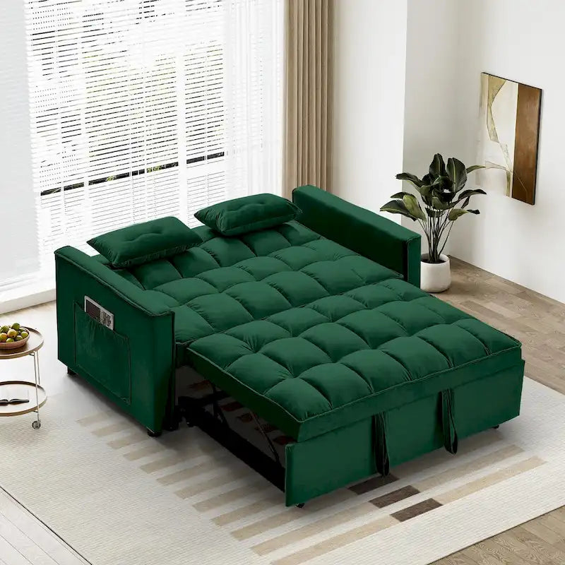 Ouyessir 3-in-1 Versatile Convertible Sofa Bed