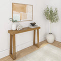 Classic 46-Inch Plank and Beam Console Table