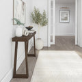 Classic 46-Inch Plank and Beam Console Table