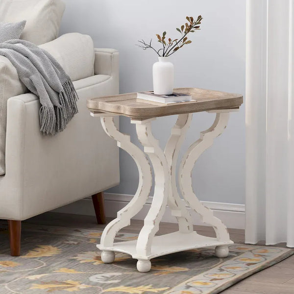Christopher Knight Home Ouray Rectangular Top French Country Accent Table