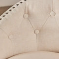 Set of 2 Ogden Beige Swivel Bar Stools by Christopher Knight Home