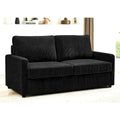 Manchester 70-Inch Square Arm Sofa Bed in Polyester Corduroy