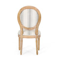 Set of 2 Phinnaeus French Country Fabric Dining Chairs by Christopher Knight Home