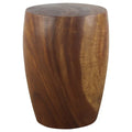 Haussmann Walnut Oil Merlot End Table - 15" D x 15" W x 20" H