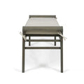 Christopher Knight Home Nelson Rustic Acacia Wood Bench with Cushion