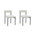 Nathan James Dahlia Upholstered Counter Height Barstool and Dining Chair with Backrest