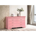 Louis Philippe 6-Drawer Dresser for Bedroom