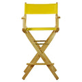 30-Inch Director's Chair with Natural Frame
